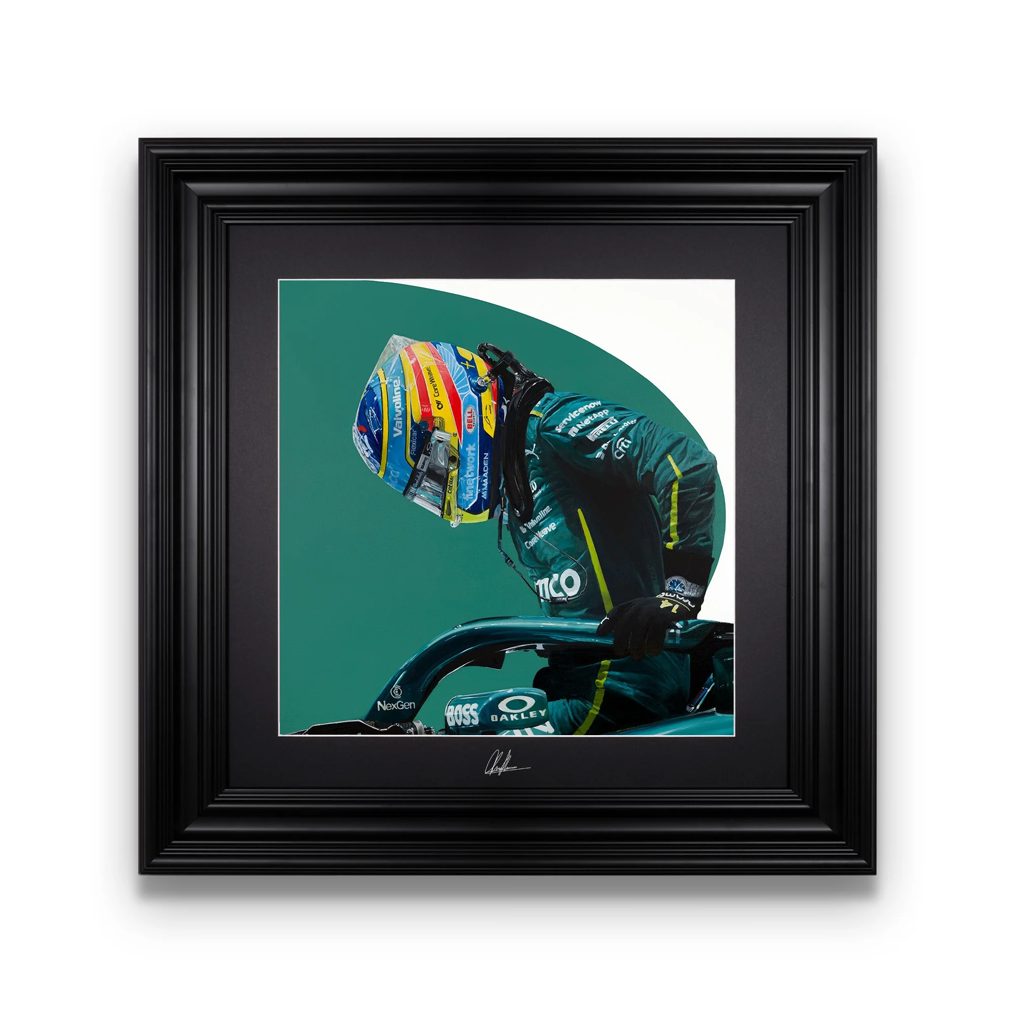 Fernando Alonso - Rise — James Stevens Artist